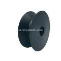 Part mecanitzat de Pom CNC negre